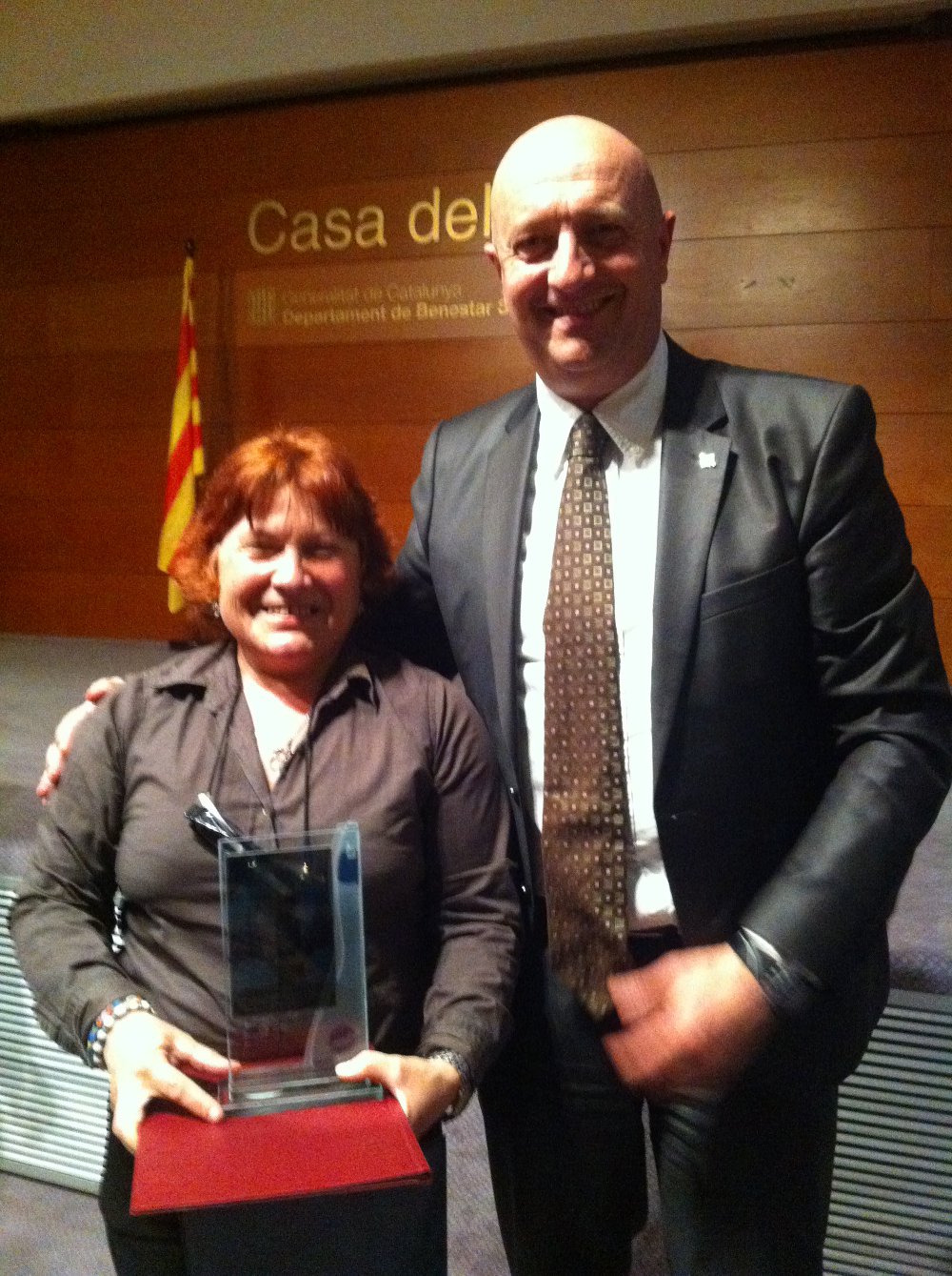 L’Associació de Persones Sordes del Ripollès premiada a Barcelona per la seva tasca