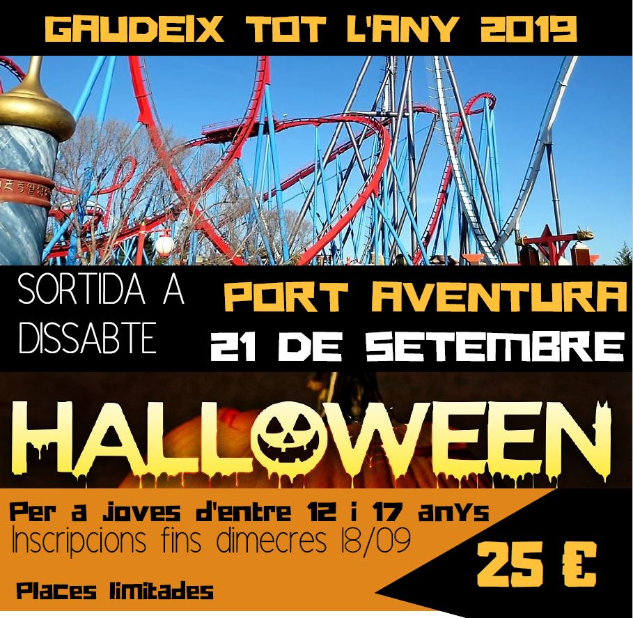 Anem a Port Aventura per Halloween!