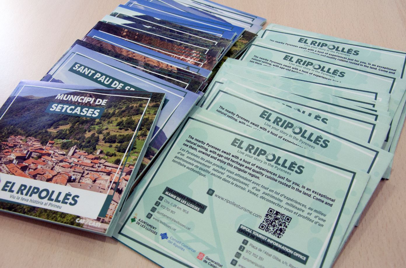El Ripollès es dota de nous fullets de promoció turística de tots els municipis