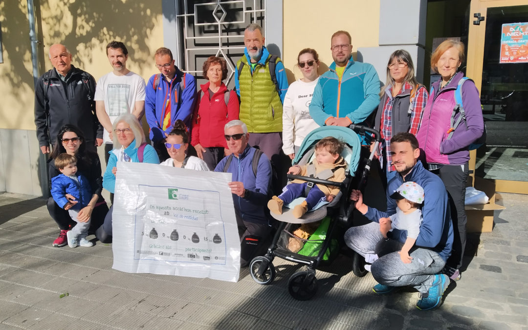 El Consell Comarcal del Ripollès valora positivament el Let’s clean up day, organitzat amb el Club excursionista Ripoll i el Consorci del Ter