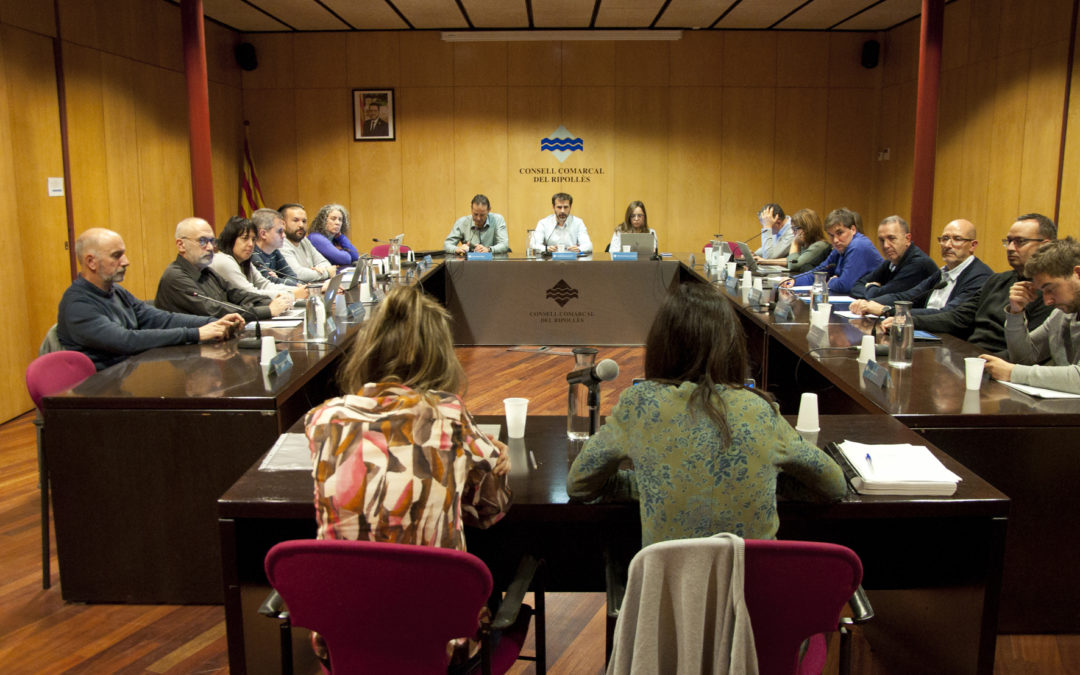 El Consell Comarcal del Ripollès aprova un pressupost de prop de 12 milions d’euros, marcat per l’augment de les inversions