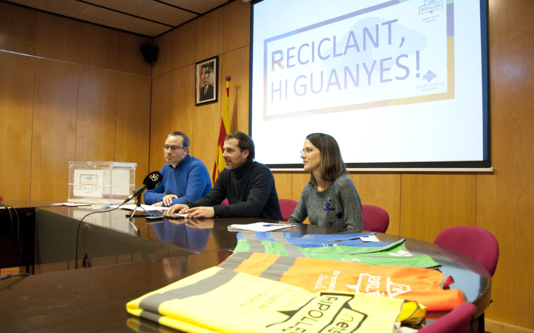 El Consell Comarcal del Ripollès engega una campanya amb premis i sortejos per fomentar més el reciclatge